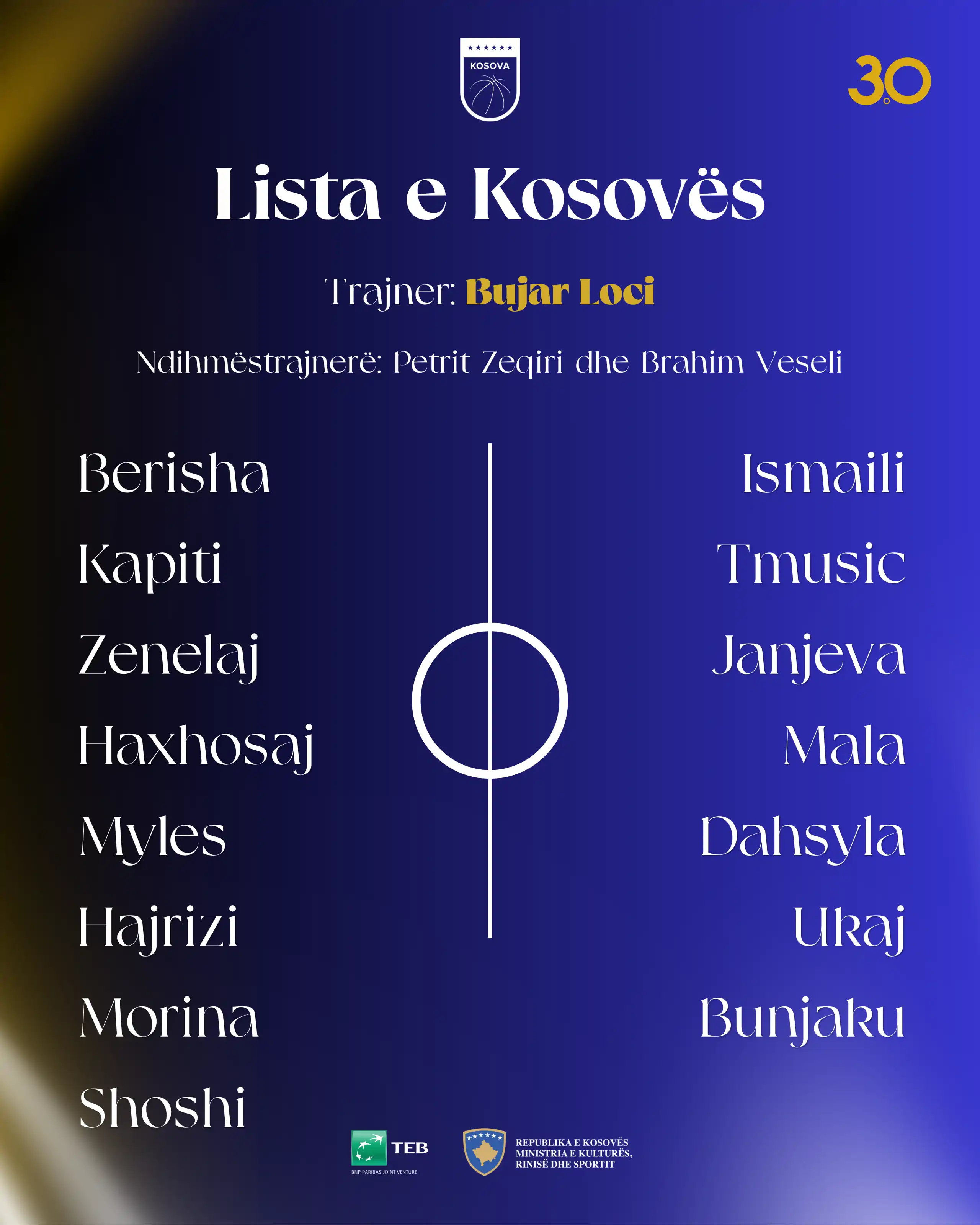 Lista e gjerë e Kosovës